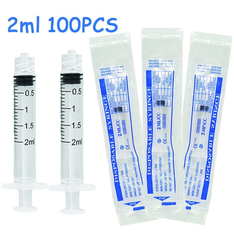 Baby Food Allergy Rash - 100pcs 2ml Disposable Individually Sealed Packed