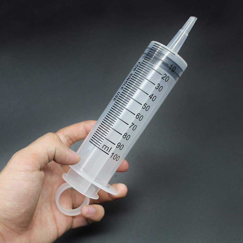 Baby Food Allergy Rash - 60-150ml Measuring Syringe Glue Filling Plastic