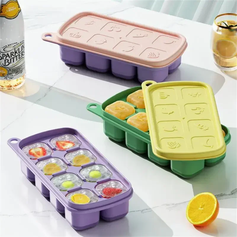 Freezer Tray Baby - Silicone Ice Cube Molds, Food Grade