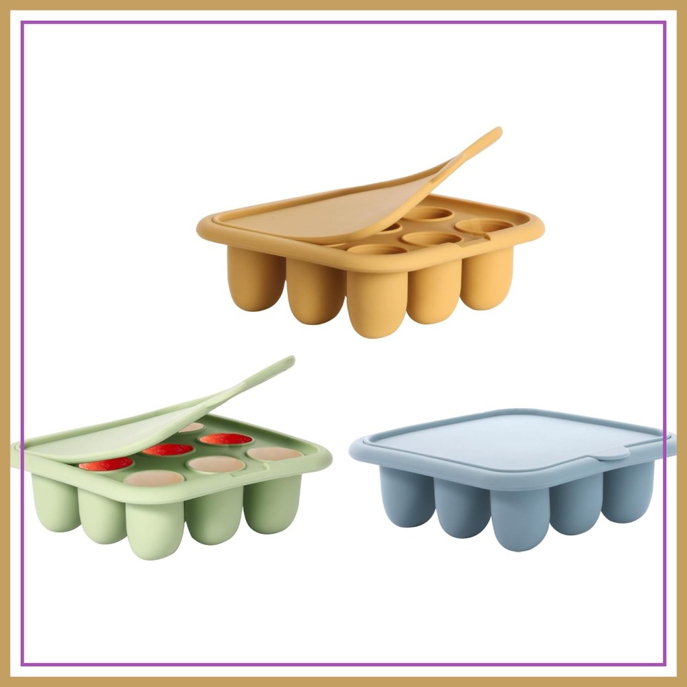 Freezer Tray Baby - Silicone Baby Food Freezer Tray, Fruit