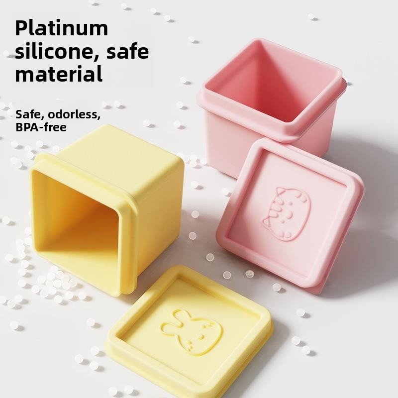 Freezer Tray Baby - New 6-Pack Silicone Ice Cube Tray