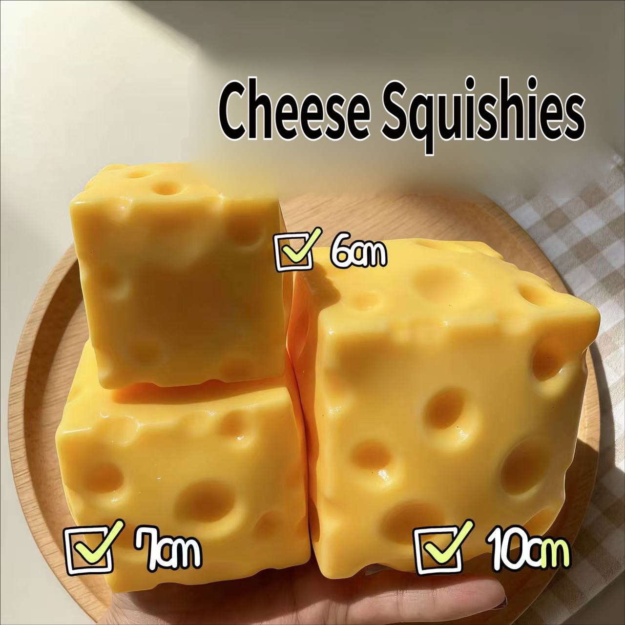 Baby Food Game - Large Squeeze Cheese Pinch Squishy Toys
