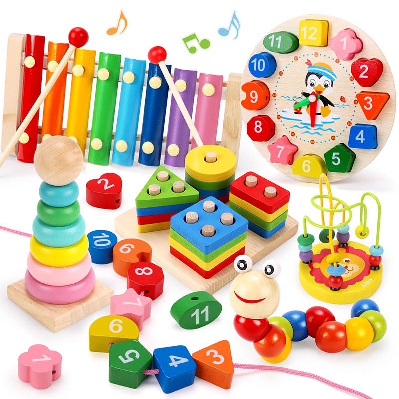 Baby Food Game - 5-6pcs/set Montessori Wooden Toys for Babies