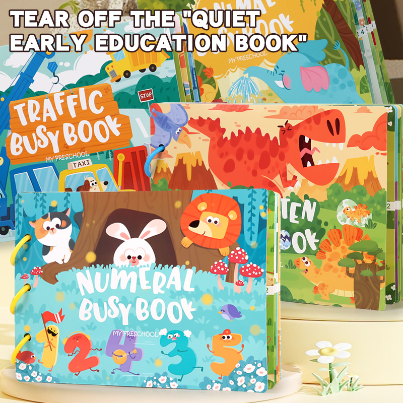 Baby Food Game - Montessori Baby Busy book My First