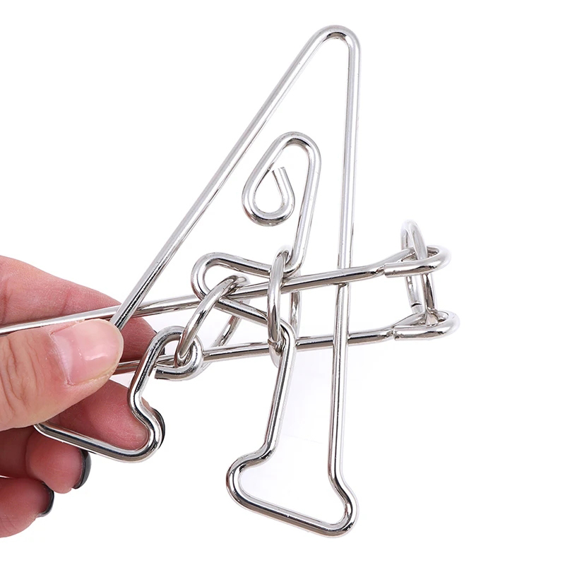 Brain Teasers Metal Wire Iq Pu - Baby Food Game ulasan dan harga