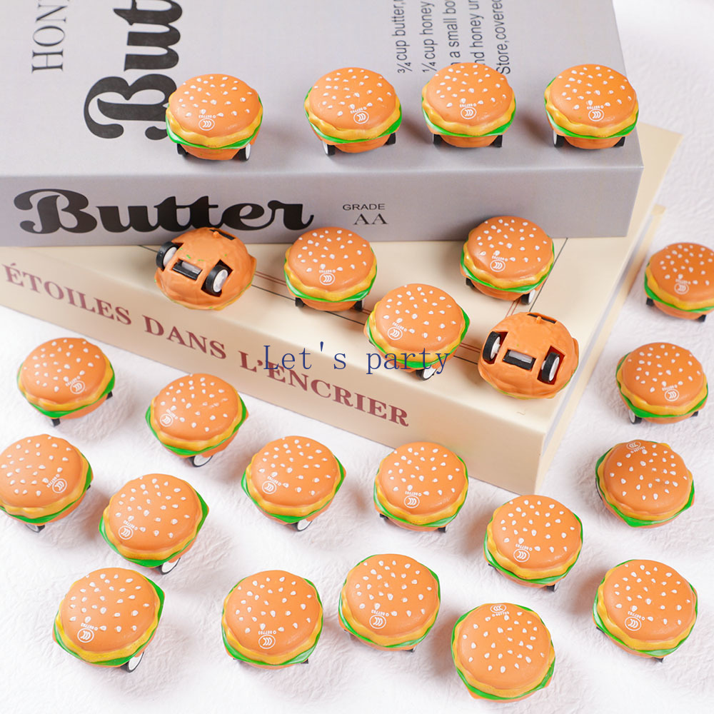 15Pcs Mini Cute 3D Burger Pull - Baby Food Game ulasan dan harga