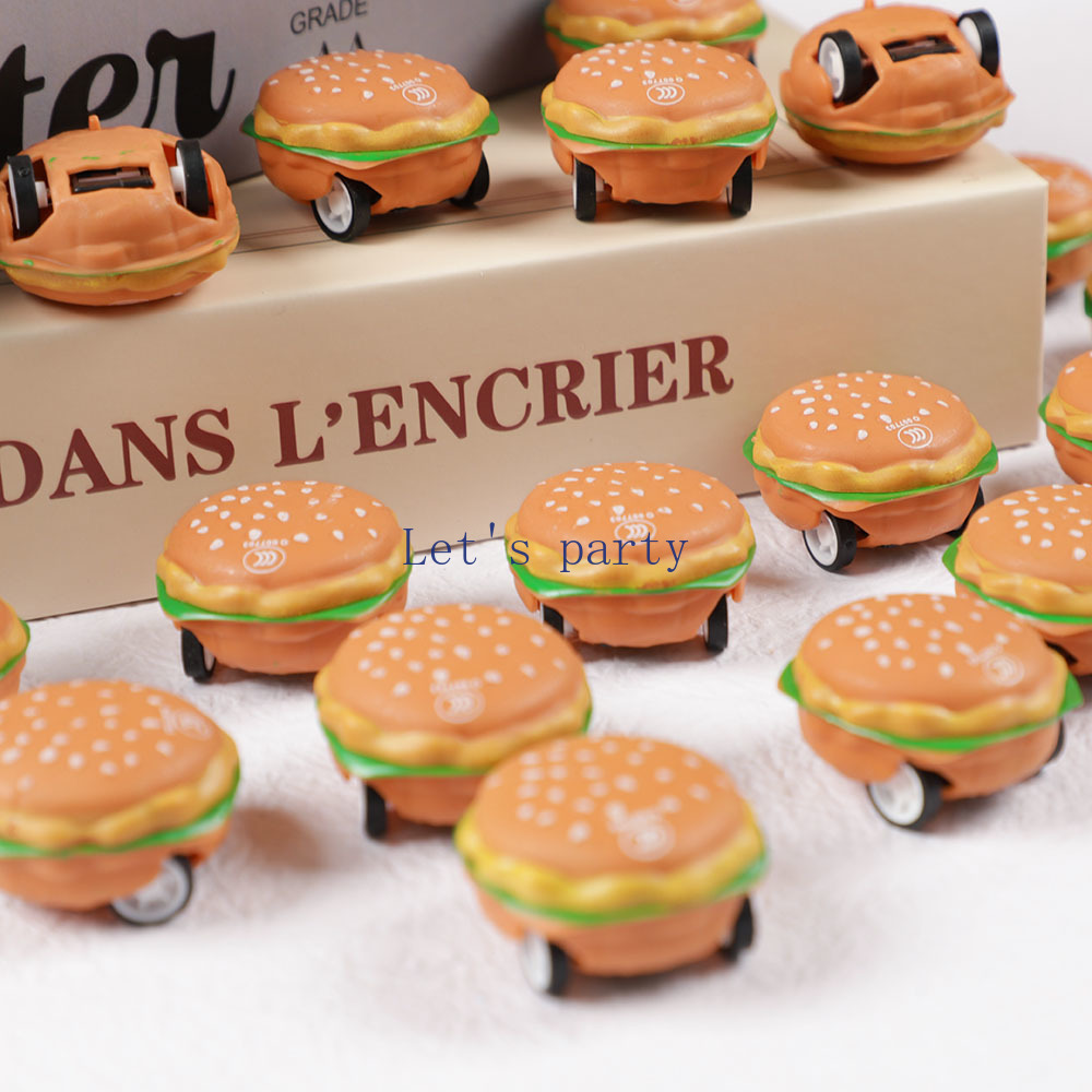 15Pcs Mini Cute 3D Burger Pull - Baby Food Game ulasan dan harga