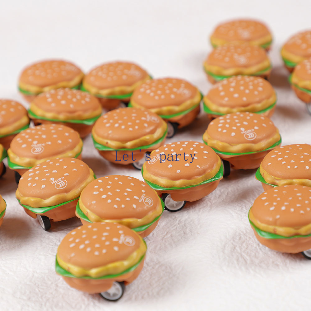 15Pcs Mini Cute 3D Burger Pull - Baby Food Game ulasan dan harga