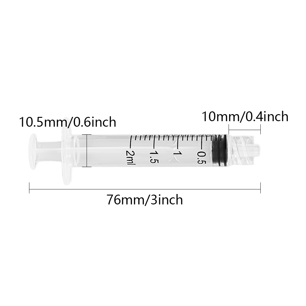 100pcs 2ml Disposable Individu - Baby Food Allergy Rash ulasan dan harga