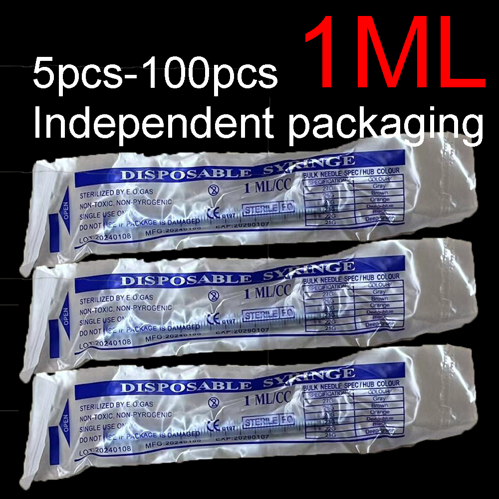 5-100Pcs 1ML Without Needle OP - Baby Food Allergy Rash ulasan dan harga