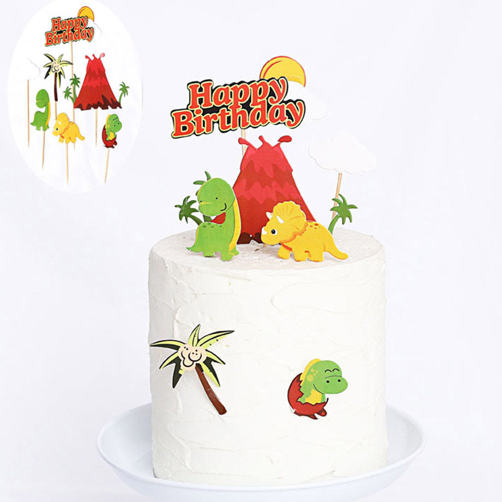 22Pcs Dinosaur and House Theme - Baby Food Dessert ulasan dan harga