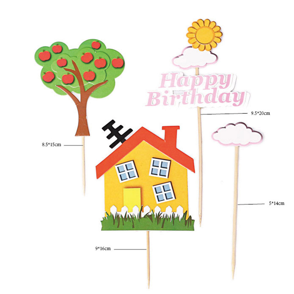 22Pcs Dinosaur and House Theme - Baby Food Dessert ulasan dan harga