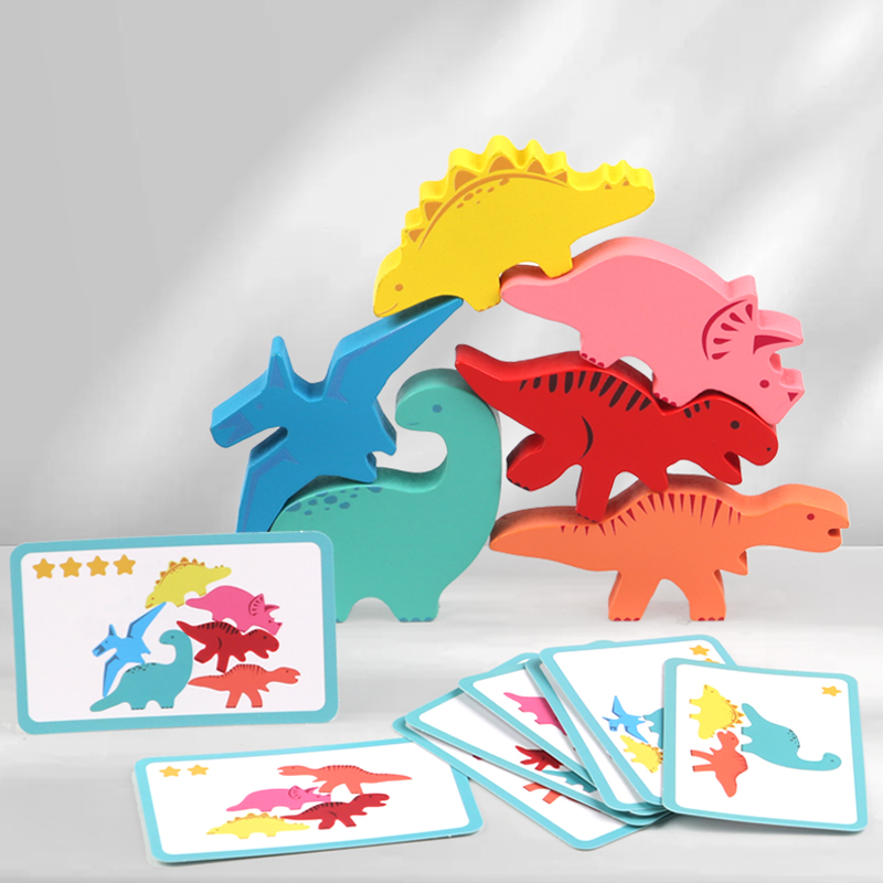 Wooden Balance Blocks Toys For - Baby Food Game ulasan dan harga