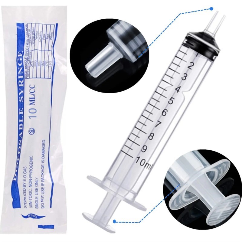 100PCS 10ml/cc Plastic Luer Sl - Baby Food Allergy Rash ulasan dan harga