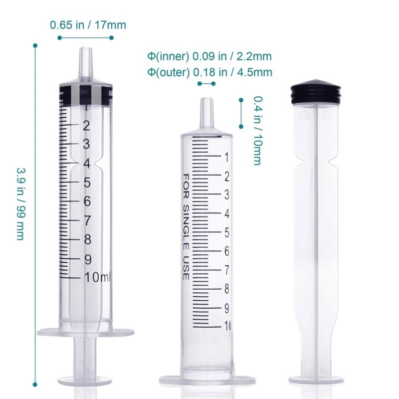100PCS 10ml/cc Plastic Luer Sl - Baby Food Allergy Rash ulasan dan harga