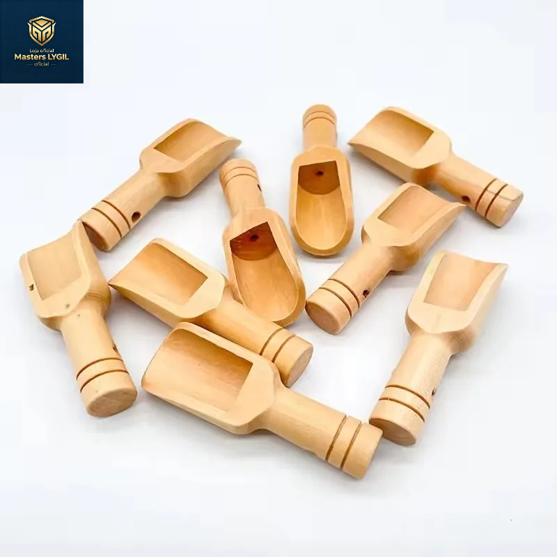 2026 New Mini Wooden Scoop Woo - Baby Food Oatmeal ulasan dan harga