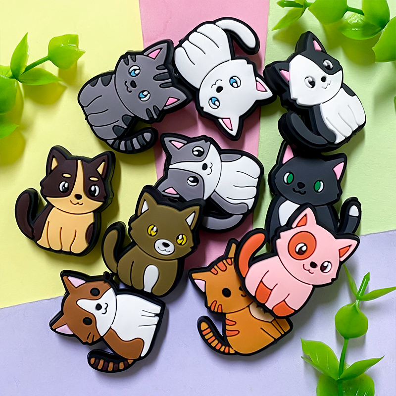 10pcs Baby Silicone New Cartoo - Baby Food Kitten ulasan dan harga