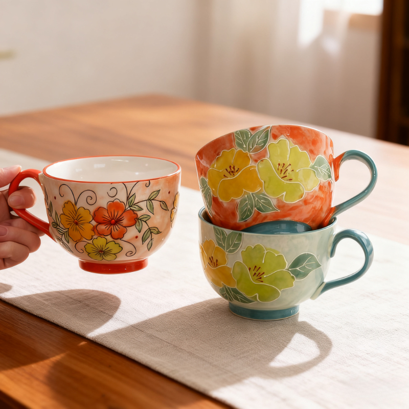 Embossed pure hand-painted cer - Baby Food Oatmeal ulasan dan harga