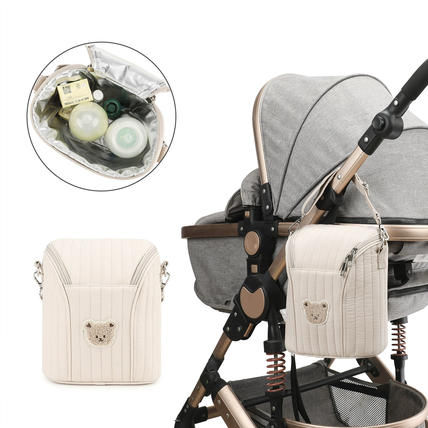 New Bear Breast Pump Bag Insul - Baby Food Thermos ulasan dan harga