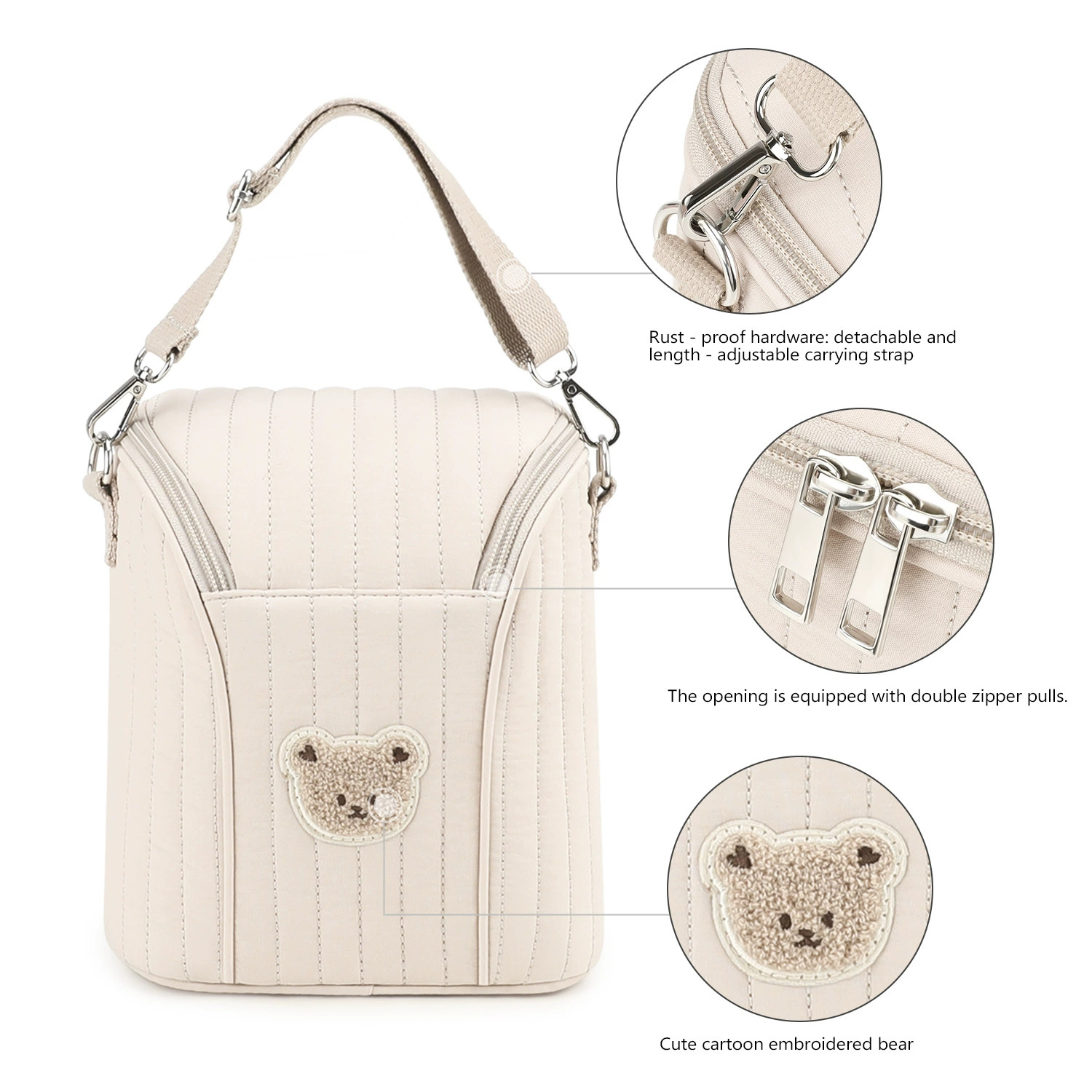 New Bear Breast Pump Bag Insul - Baby Food Thermos ulasan dan harga