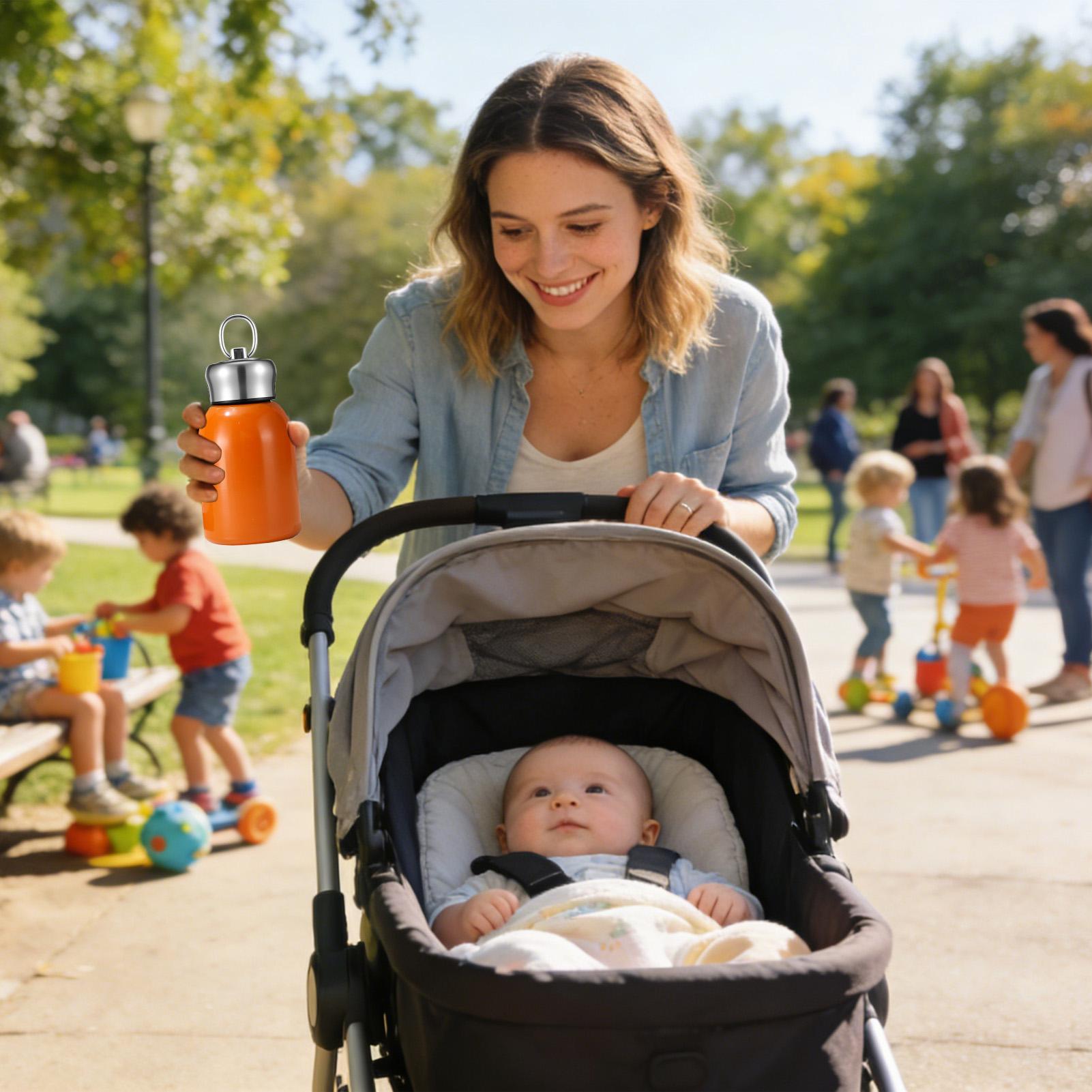 300ML Stainless Steel Vacuum F - Baby Food Thermos ulasan dan harga