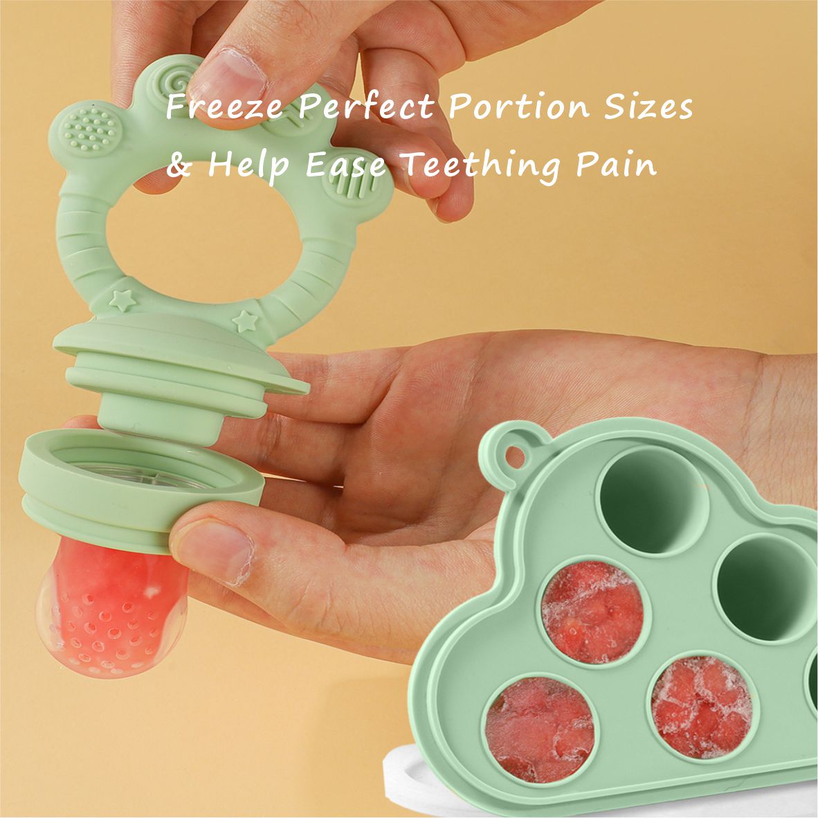 Baby Fruit Food Feeder & Freez - Baby Food Fruits ulasan dan harga