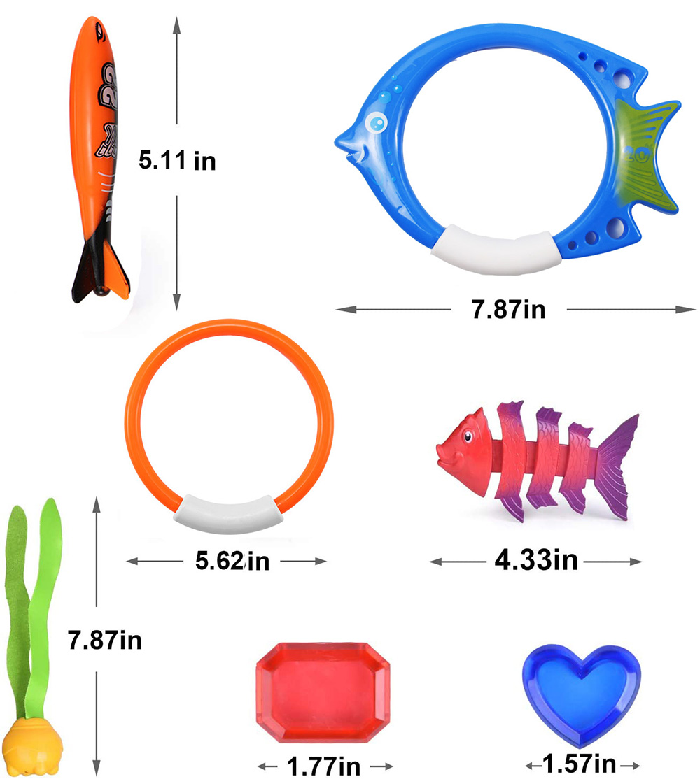 Summer Diving Toys Torpedos Oc - Baby Food Game ulasan dan harga