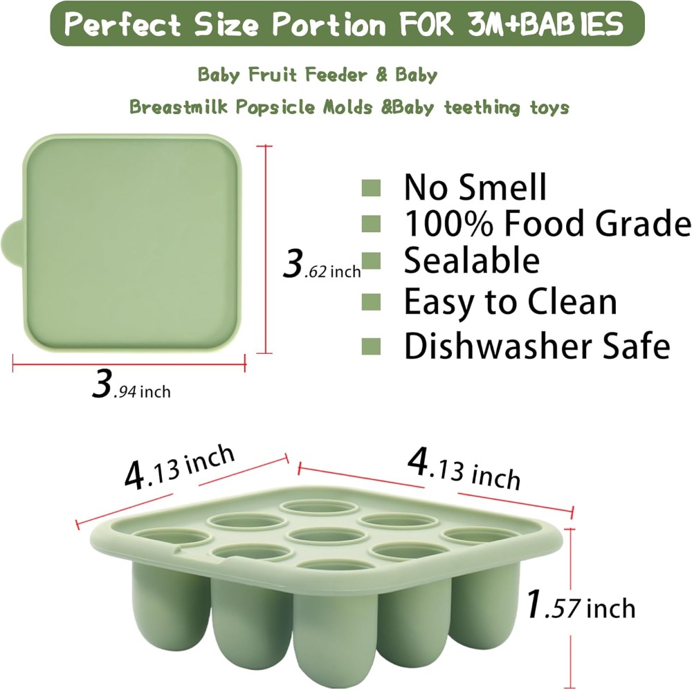 Silicone Baby Food Freezer Tra - Freezer Tray Baby ulasan dan harga