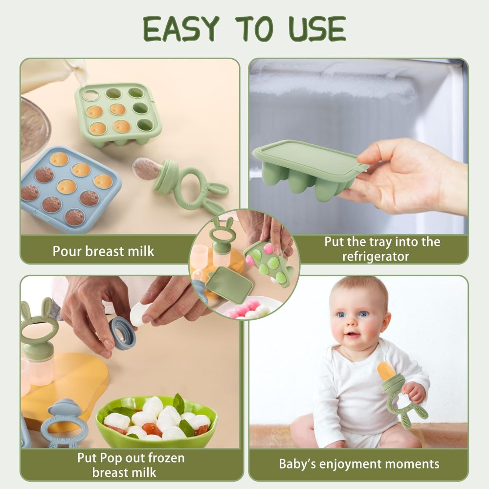 Silicone Baby Food Freezer Tra - Freezer Tray Baby ulasan dan harga