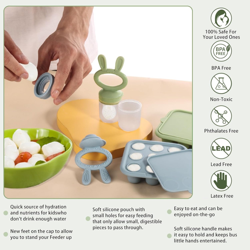 Silicone Baby Food Freezer Tra - Freezer Tray Baby ulasan dan harga