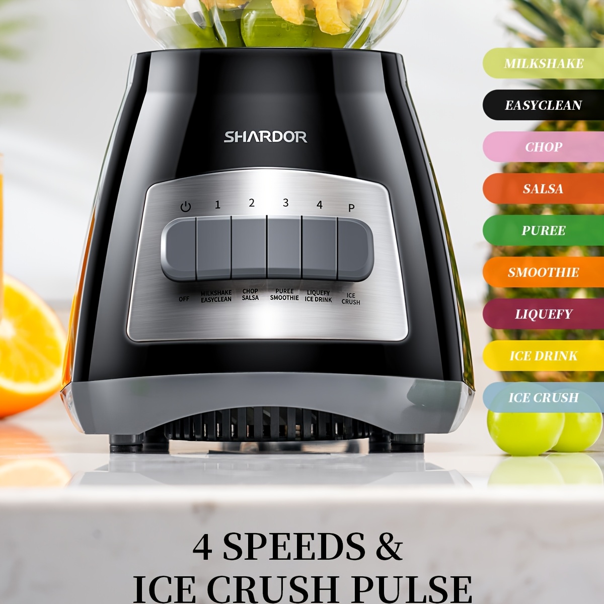 Smoothie Blender with 52 oz Gl - Baby Food Fruits ulasan dan harga