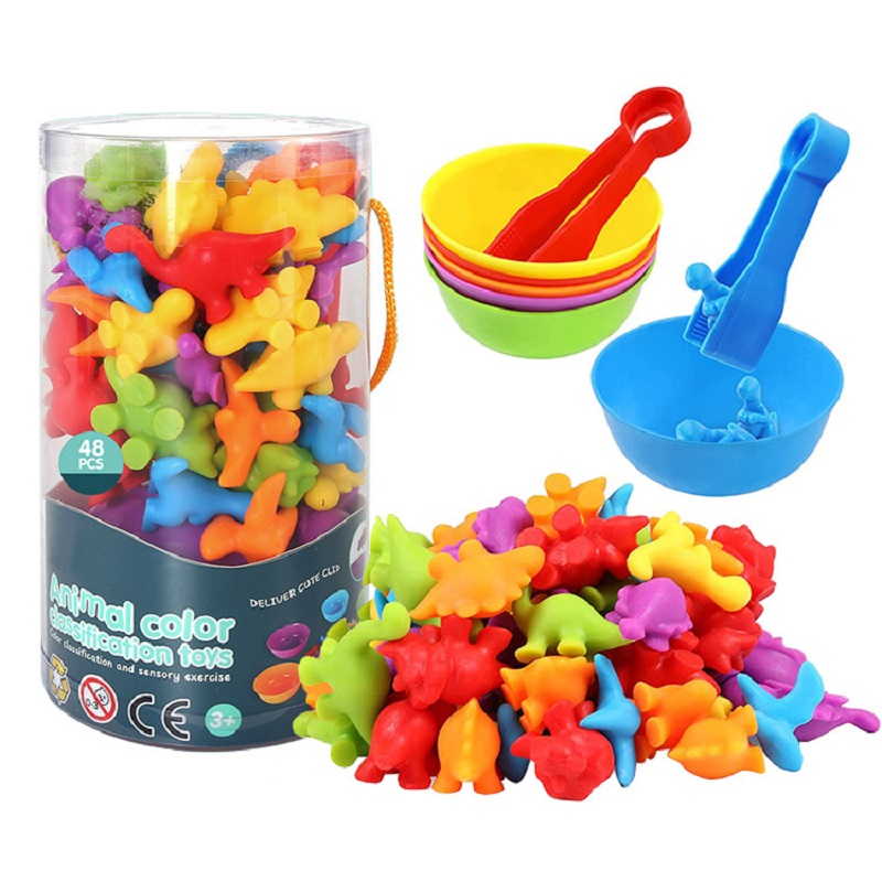 Kid Montessori Toys Rainbow Ma - Baby Food Game ulasan dan harga
