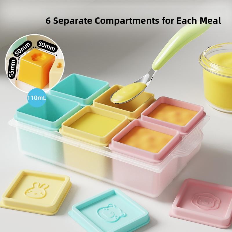 New 6-Pack Silicone Ice Cube T - Freezer Tray Baby ulasan dan harga
