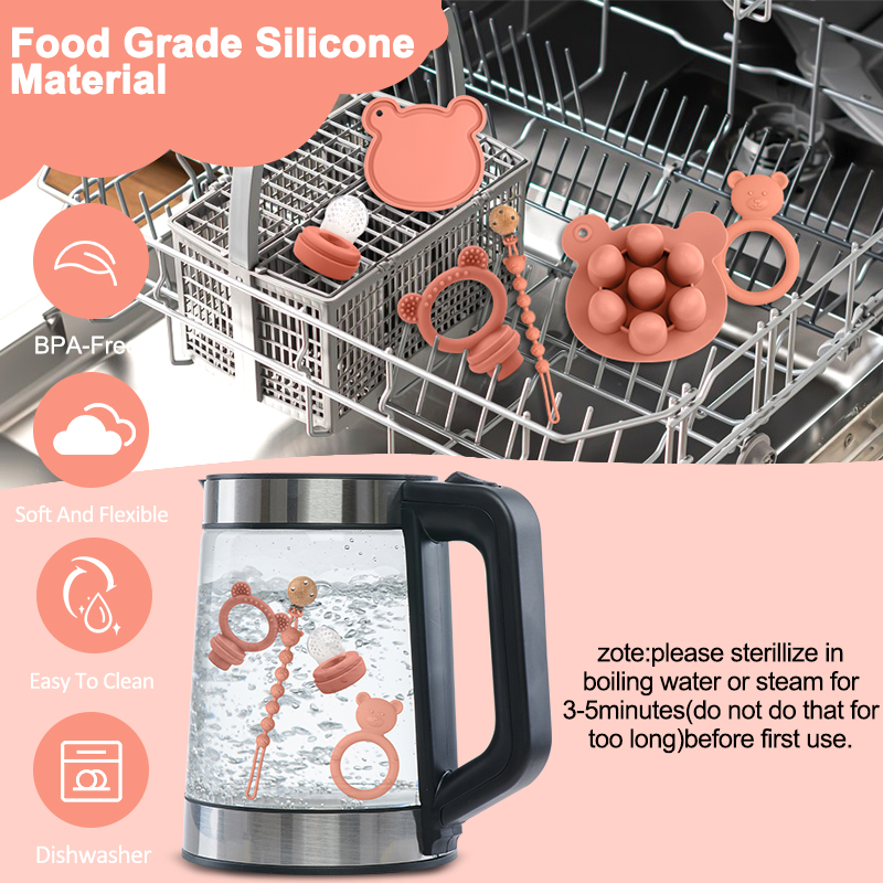 BPA-Free Silicone Baby Essenti - Freezer Tray Baby ulasan dan harga