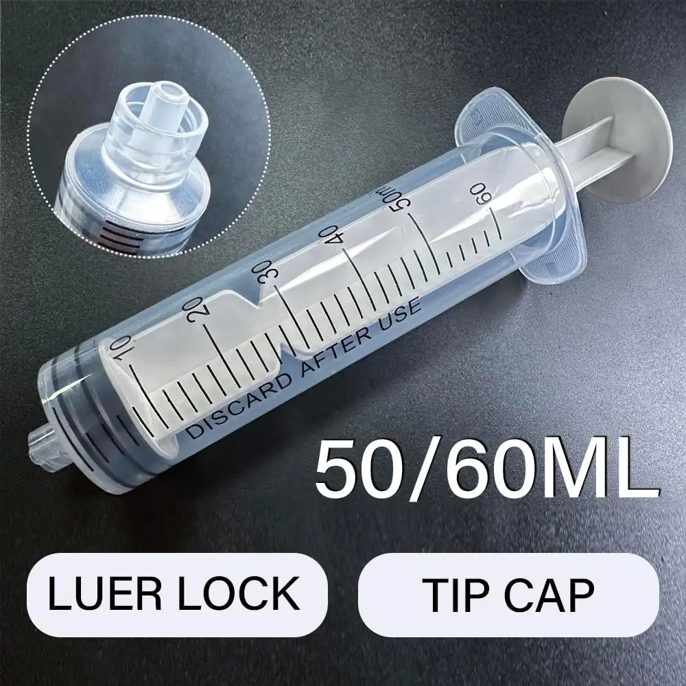Luer Lock 60ml/cc Syringe Ster - Baby Food Allergy Rash ulasan dan harga
