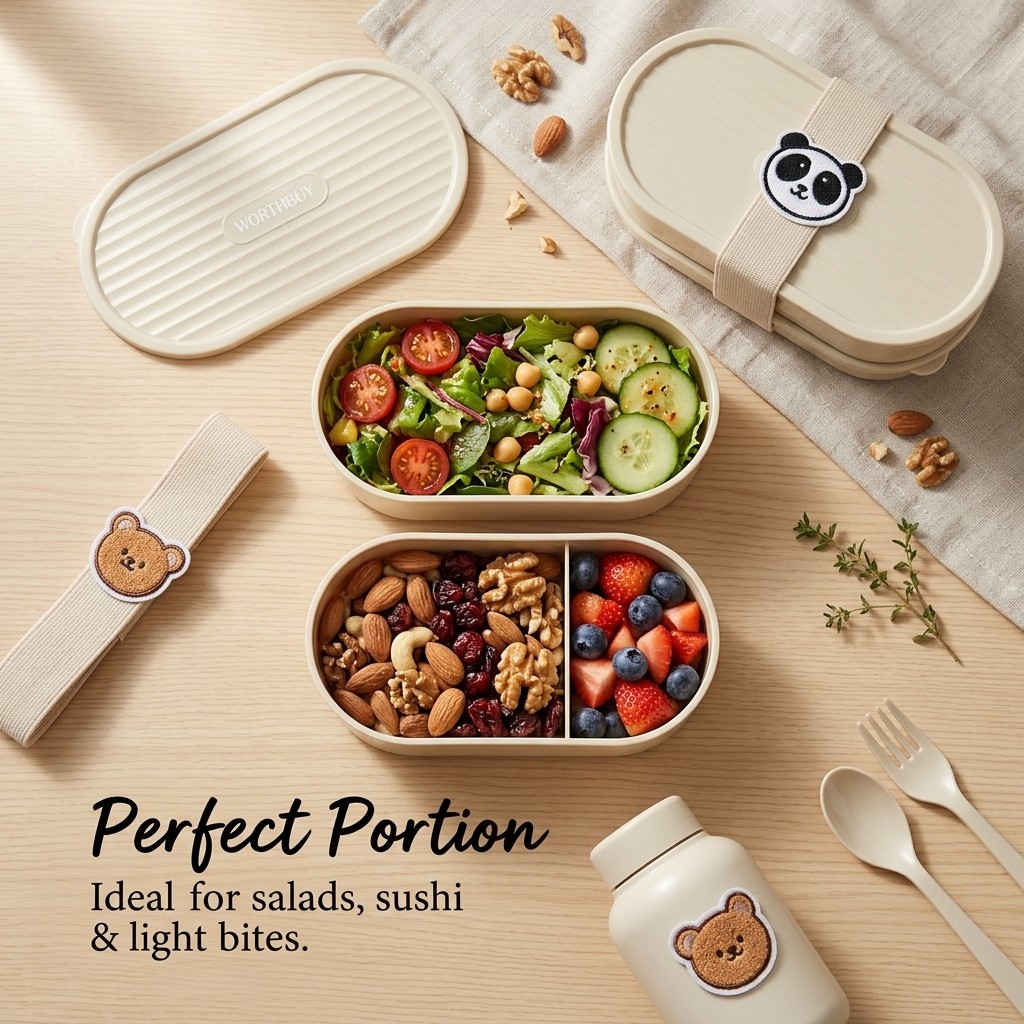 Microwaveable Plastic Lunch Bo - Baby Food Fruits ulasan dan harga