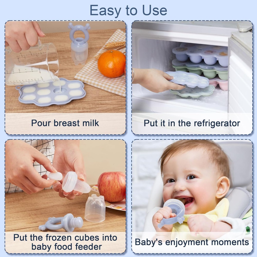 Silicone Nibble Freezer Tray ( - Freezer Tray Baby ulasan dan harga