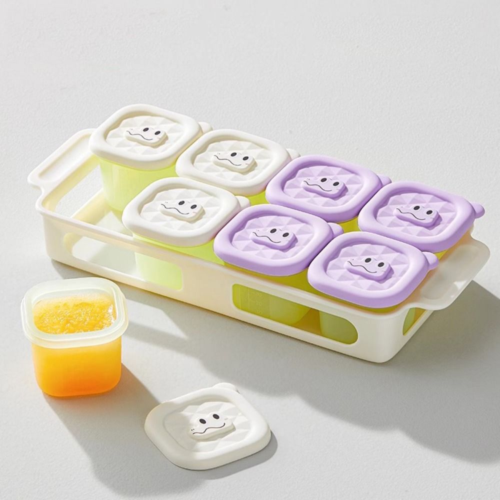 3/4/6 Grid Design Baby Food Fr - Freezer Tray Baby ulasan dan harga