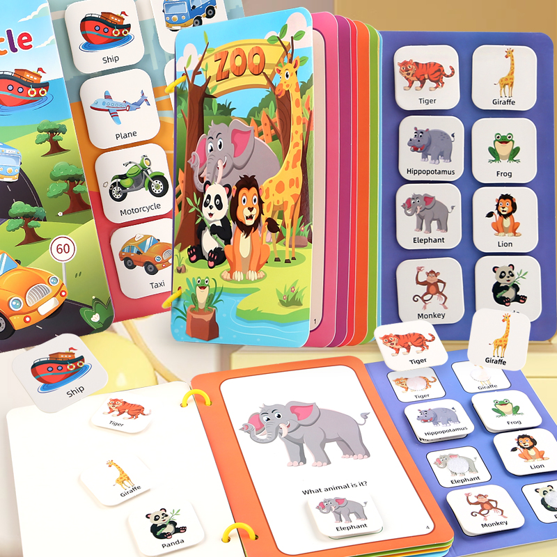 Montessori Baby Busy book My F - Baby Food Game ulasan dan harga
