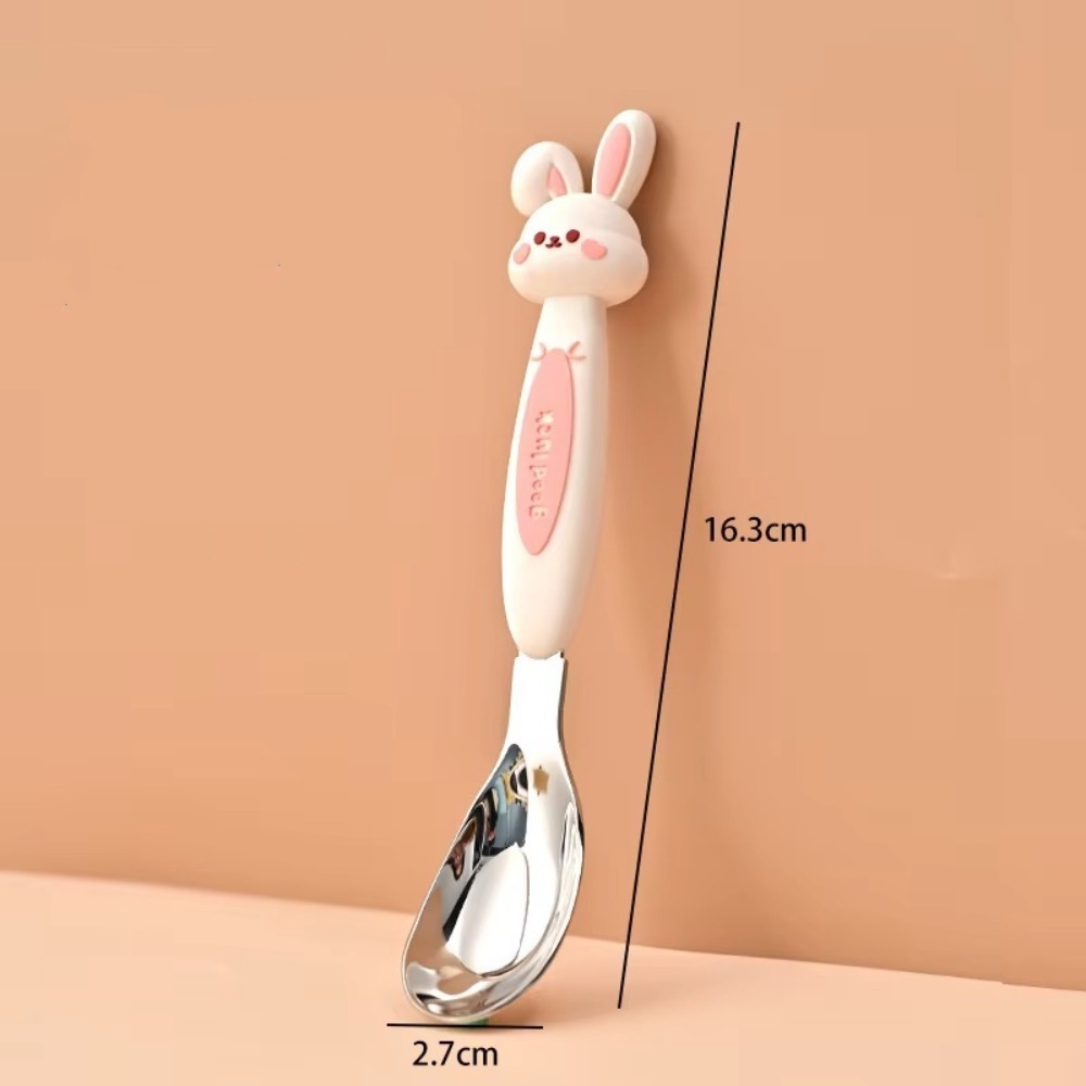 Stainless Steel Children's Spo - Baby Food Dessert ulasan dan harga