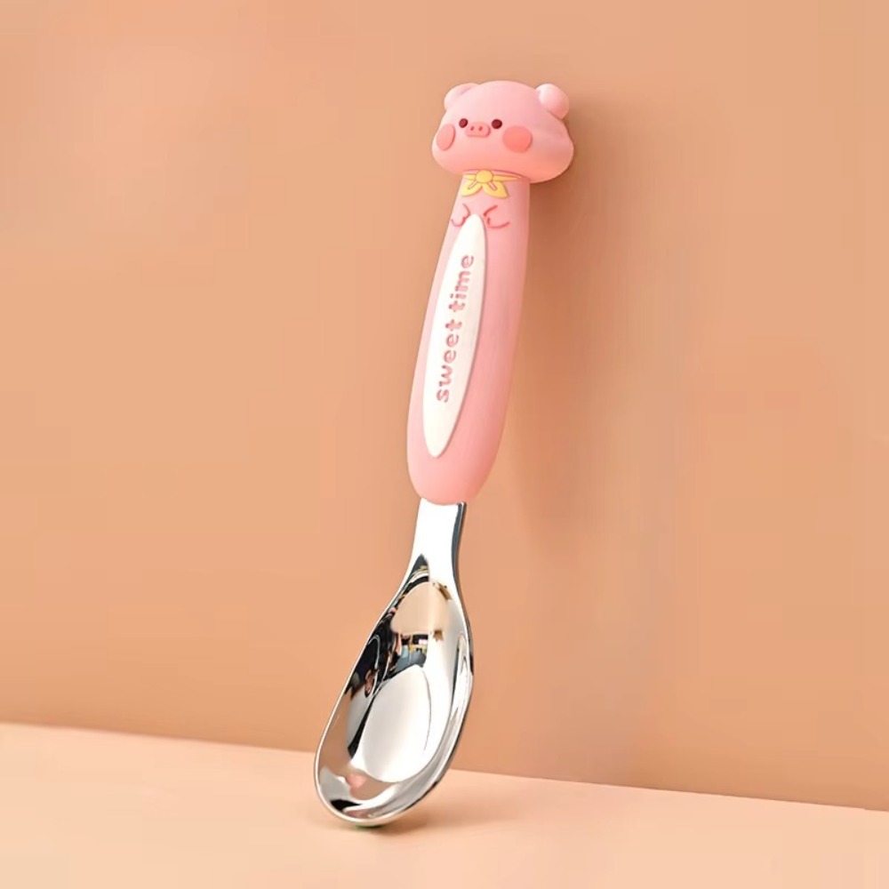 Stainless Steel Children's Spo - Baby Food Dessert ulasan dan harga