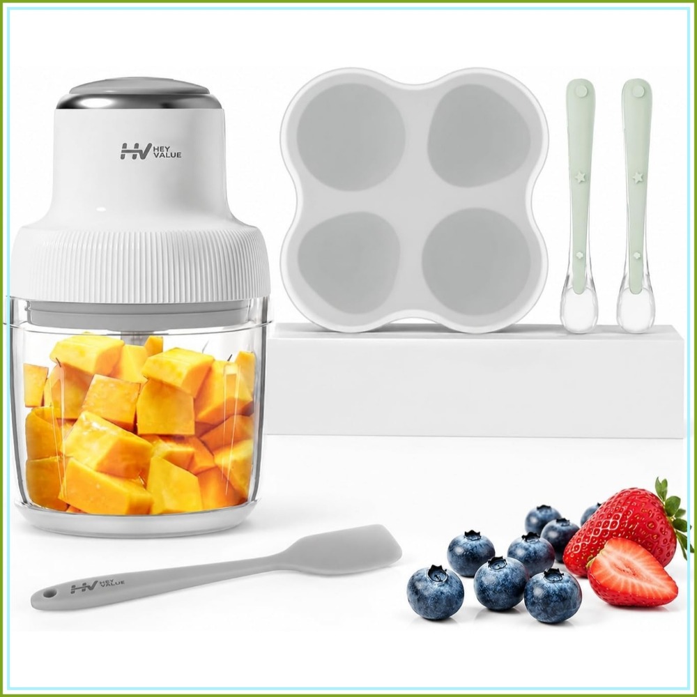 Baby Food Maker Set with Glass - Freezer Tray Baby ulasan dan harga