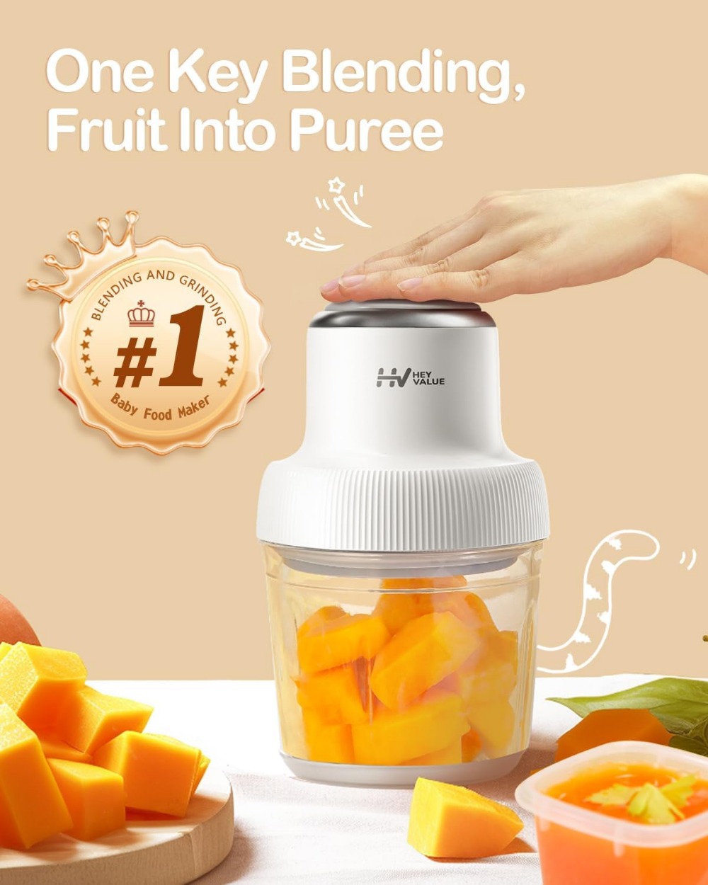 Baby Food Maker Set with Glass - Freezer Tray Baby ulasan dan harga