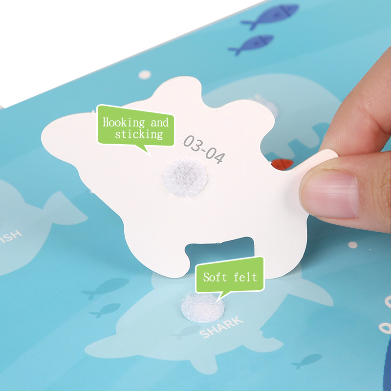 Montessori Baby Busy book My F - Baby Food Game ulasan dan harga