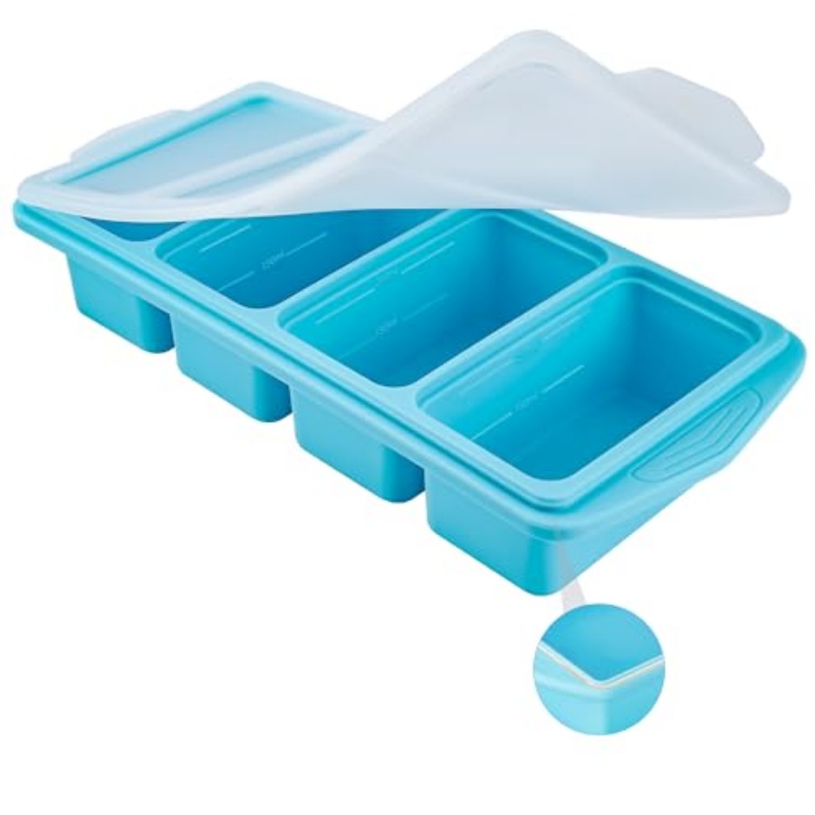 Serenity Blue Silicone Freezer - Freezer Tray Baby ulasan dan harga