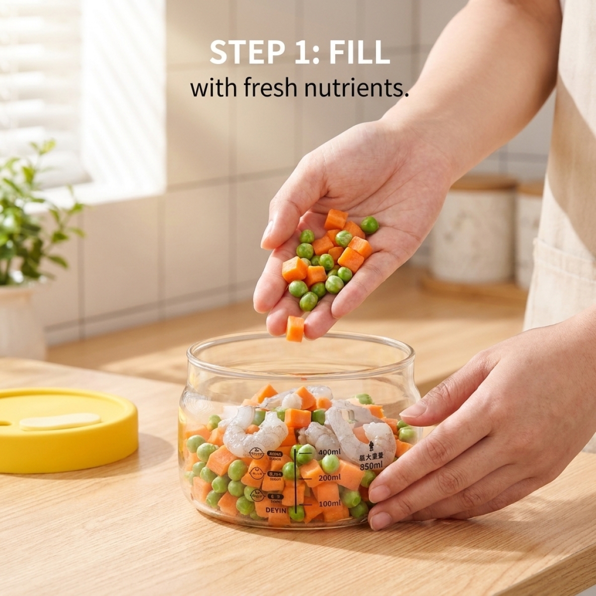 Borosilicate Glass Food Storag - Baby Food Prep Containers ulasan dan harga