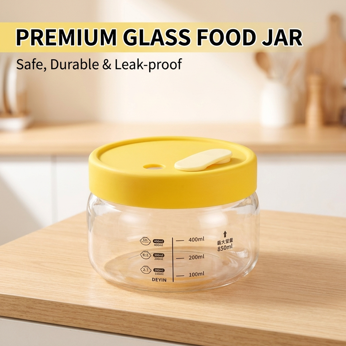 Borosilicate Glass Food Storag - Baby Food Prep Containers ulasan dan harga